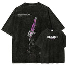 Camisa Oversized Anime Bleach T-shirt Vintage
