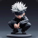 Bonecos Jujutsu Kaisen Satoru Gojo e Sukuna PVC