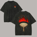Camiseta Uchiha T Shirt Naruto Streetwear Vintage