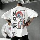 Camiseta Akaza Demon Slayer Anime T Shirt