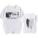 Camiseta Anime Attack on Titan Streetwear  T Shirt