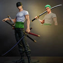 Boneco 25cm/9.84in Anime One Piece Figure Roronoa Zoro Figure PVC