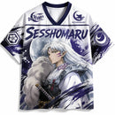 Camisa de Futebol Masculina Inuyasha com Estampa Total