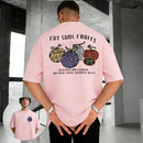 Camiseta Unissex de Algodão Puro One Piece Devil Fruit