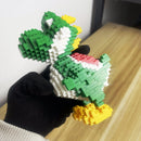 Boneco Yoshi Montável de Blocos de Construção
