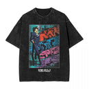 Camiseta Manga Cowboy T Shirt Vintage