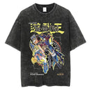 Camiseta Anime Yu-Gi-Oh! Oversized T-Shirt Vintage Streetwear