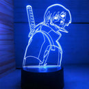 Luminária LED Noturna Anime Naruto Uzumaki