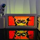 Decoração Luz LED 3D Anime Naruto