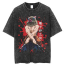 Camiseta Kimetsu No Yaiba Anime Vintage Oversized