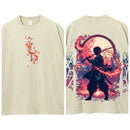 Camiseta Anime Demon Slayer Vintage