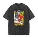 Camiseta Anime Chainsaw Man Vintage