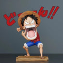 Bonecos 3PCS One Piece Sanji,Monkey D Luffy e Roronoa Zoro
