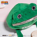 Carteira de Moedas Cosplay Naruto Sapo Verde com Autorização Oficial da China