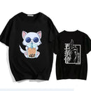 Camiseta Unissex de Algodão Puro Jujutsu Kaisen Satoru Gojo