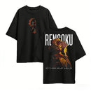 Camiseta Demon Slayer Rengoku Anime T Shirt