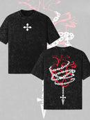 Camiseta Streetwear Hunter X Hunter Killua Zoldyck Oversized