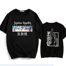 Camiseta Unissex de Algodão Puro Jujutsu Kaisen Satoru Gojo