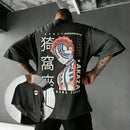 Camiseta Akaza Demon Slayer Anime T Shirt