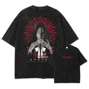 Camiseta Anime Bleach Aizen Sousuke Oversized Vintage
