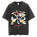 Camiseta Naruto Uchiha Obito Vintage Streetwear, Unisex