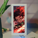 Decoração LED 3D Demon Slayer Anime