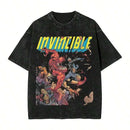 Camiseta Mark Grayson Omni Man Invincible Anime Oversized Vintage