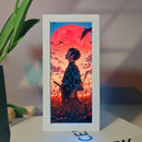 Decoração LED 3D Demon Slayer Anime